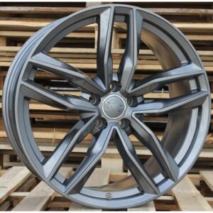 Audi Style 1196 8.5x19 5x112 ET39 Gun Metal Face Machined