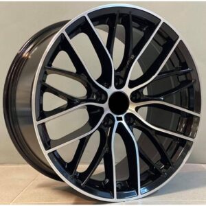 BMW Style 389 8x17 5x120 ET43 Black Face Machined
